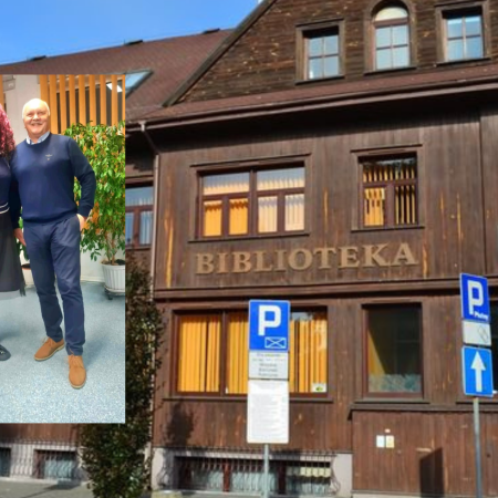Niespodziewany gość na spotkaniu z Sylwią Chutnik w Ostrołęce. Pisarka nie kryła wzruszenia