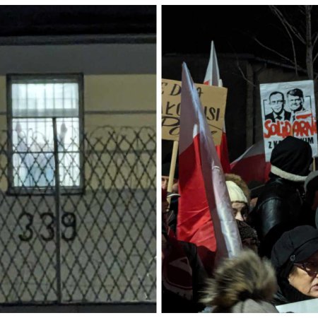 Manifestacja w Przytułach Starych. Demonstrujący nie odpuszczają [WIDEO, ZDJĘCIA]