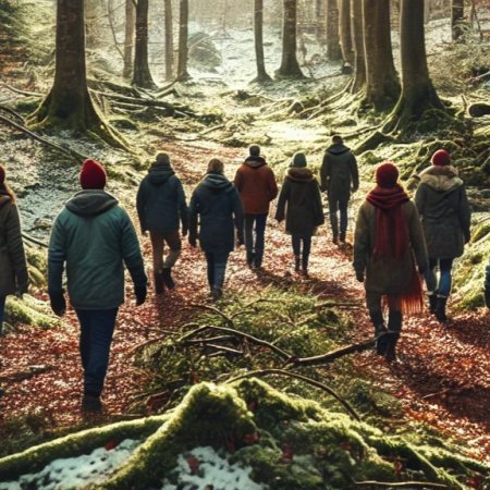 Noworoczny spacer z Ekomeną – tradycja w harmonii z naturą i planami rozwoju
