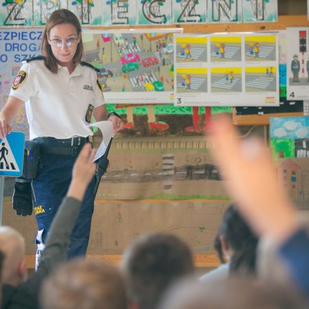 Moje pierwsze prawo jazdy - strażnicy miejscy edukują małych rowerzystów [ZDJĘCIA]