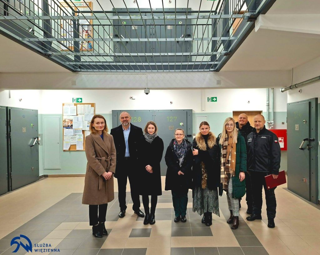 Wizyta studyjna przedstawicieli Sądu Okręgowego w Zakładzie Karnym w Przytułach Starych