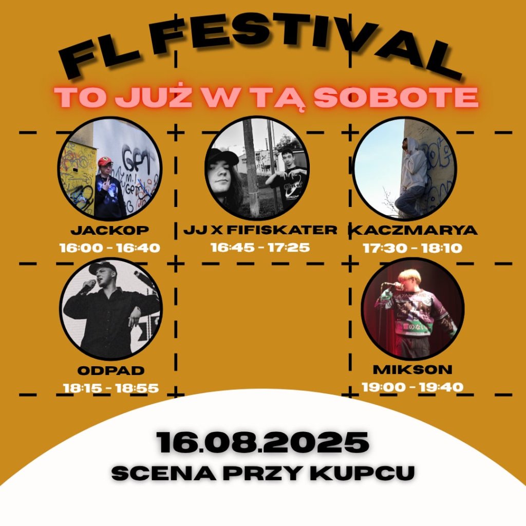 Już w tę sobotę FL Festival – nowa fala hip-hopu w Ostrołęce!