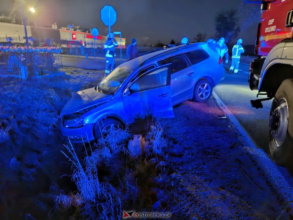 Dylewo: Kolizja na drodze krajowej nr 53. Jak wygląda sytuacja z przejazdem? [ZDJĘCIA]