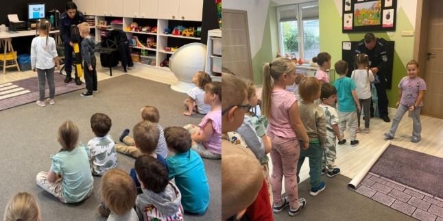 Ostrołęccy policjanci uczą najmłodszych zasad bezpieczeństwa!