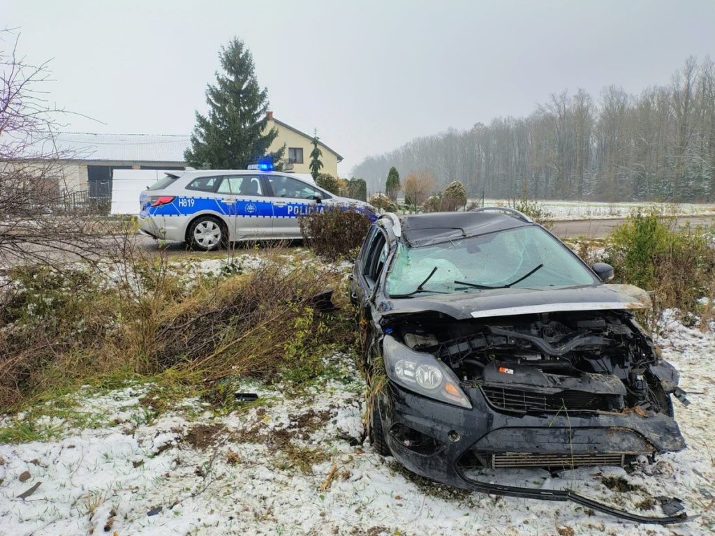 Pijacki rajd 24-latka zakończony w rowie. Miał aż 3 promile alkoholu!