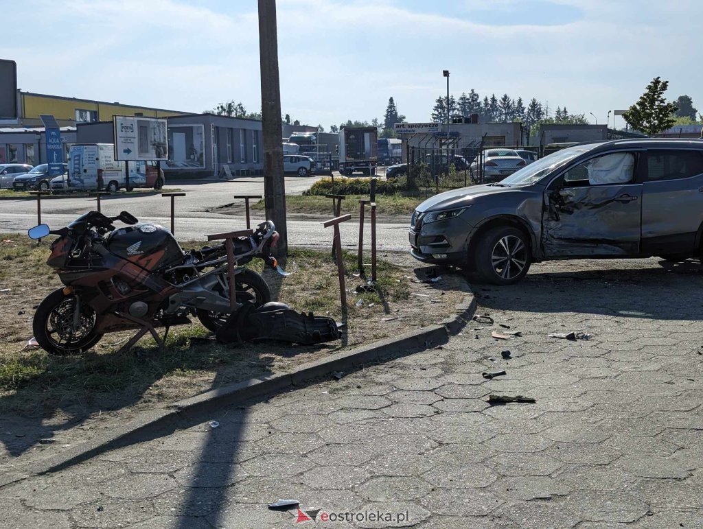 Koniec śledztwa ws. wypadku przy Zawadzkiego. Prokuratura: Motocyklista jechał ponad 120 km/h [ZDJĘCIA]