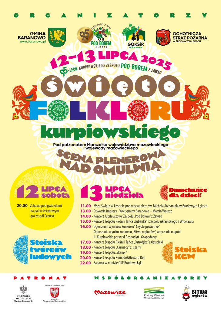 Święto Folkloru Kurpiowskiego 2025