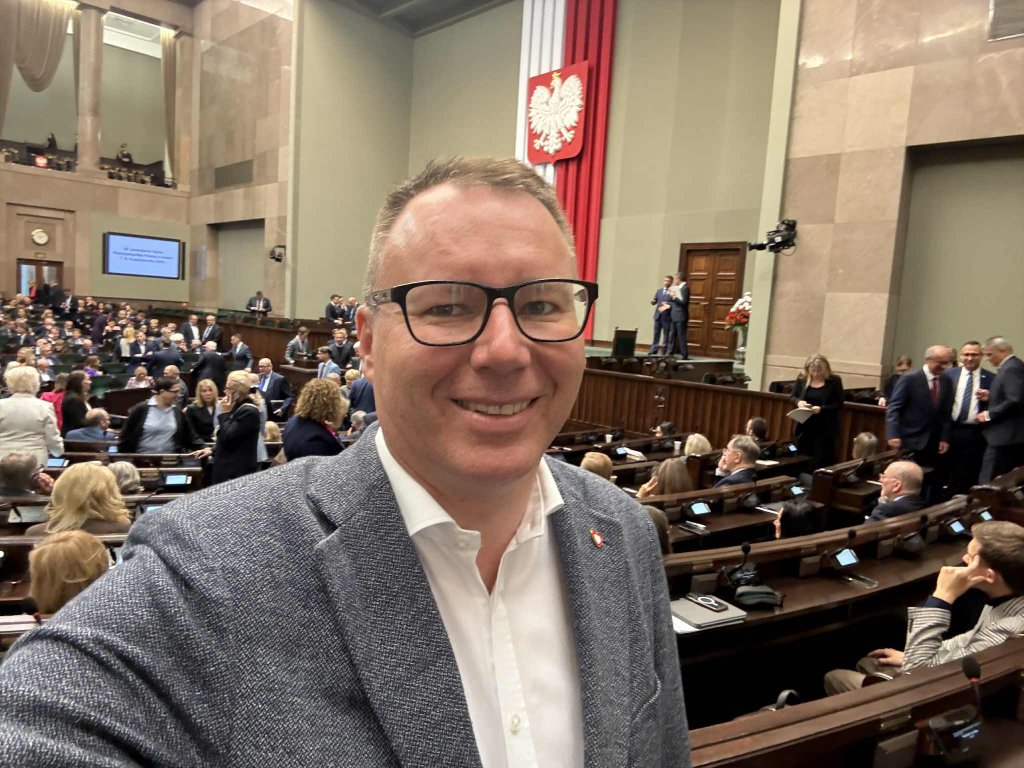 fot. FB/Mariusz Popielarz Poseł na Sejm RP