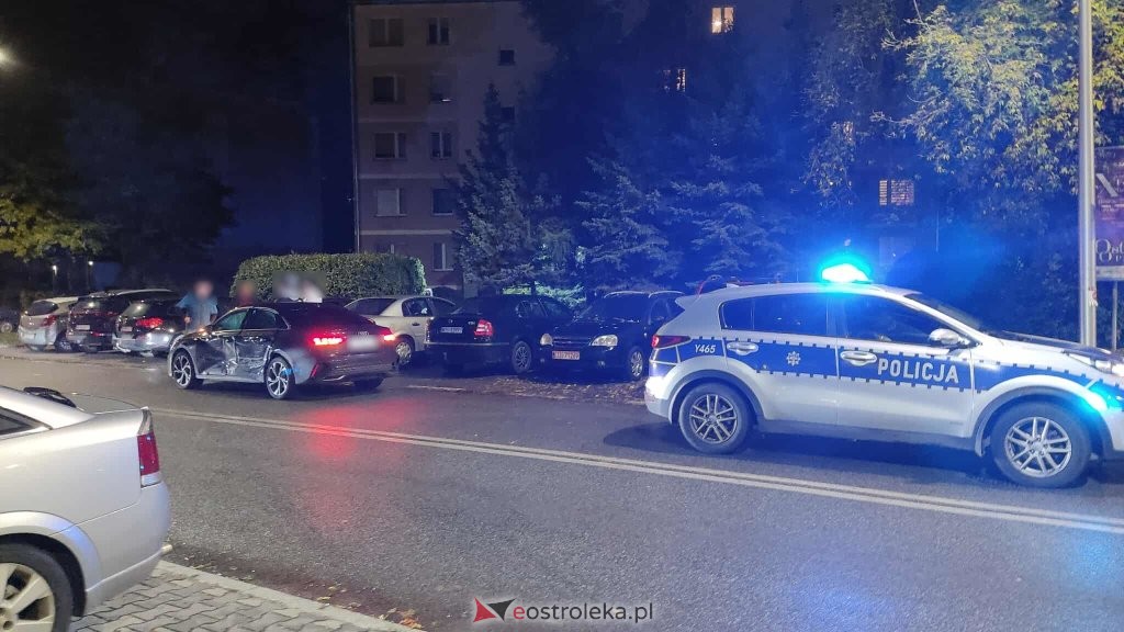 Zderzenie na Sikorskiego. Ogromne utrudnienia w centrum Ostrołęki w popołudniowym szczycie [ZDJĘCIA]