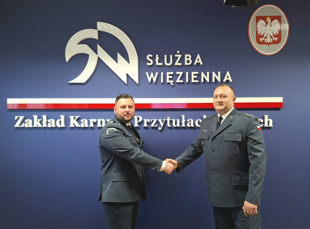 Nowy zastępca dyrektora Zakładu Karnego w Przytułach Starych