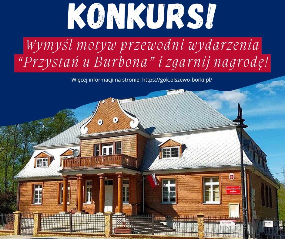 Stwórz motyw przewodni „Przystani u Burbona” i zgarnij 1000 złotych nagrody!