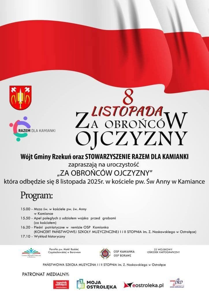 Uroczystość "Za Obrońców Ojczyzny" w Kamiance
