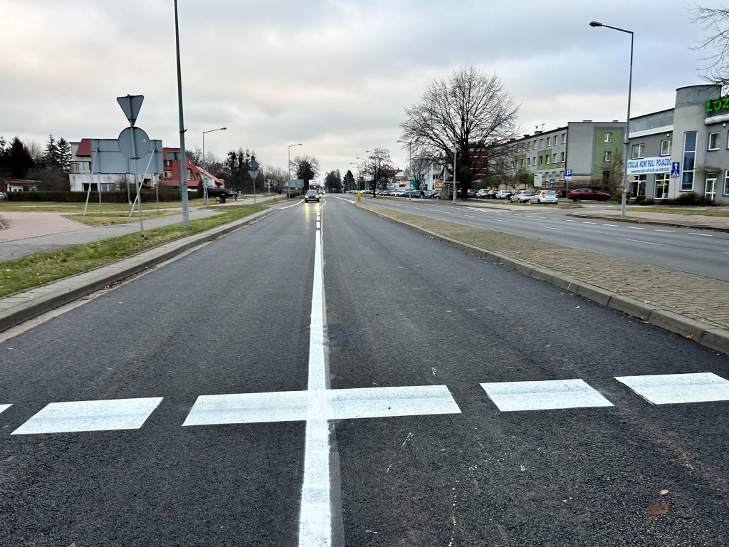 Ulica 11 listopada już przejezdna