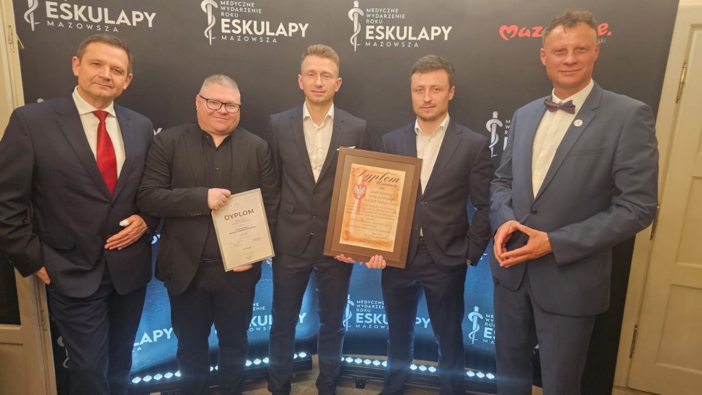 Ostrołęcki szpital wyróżniony na gali „Eskulapy Mazowsza”