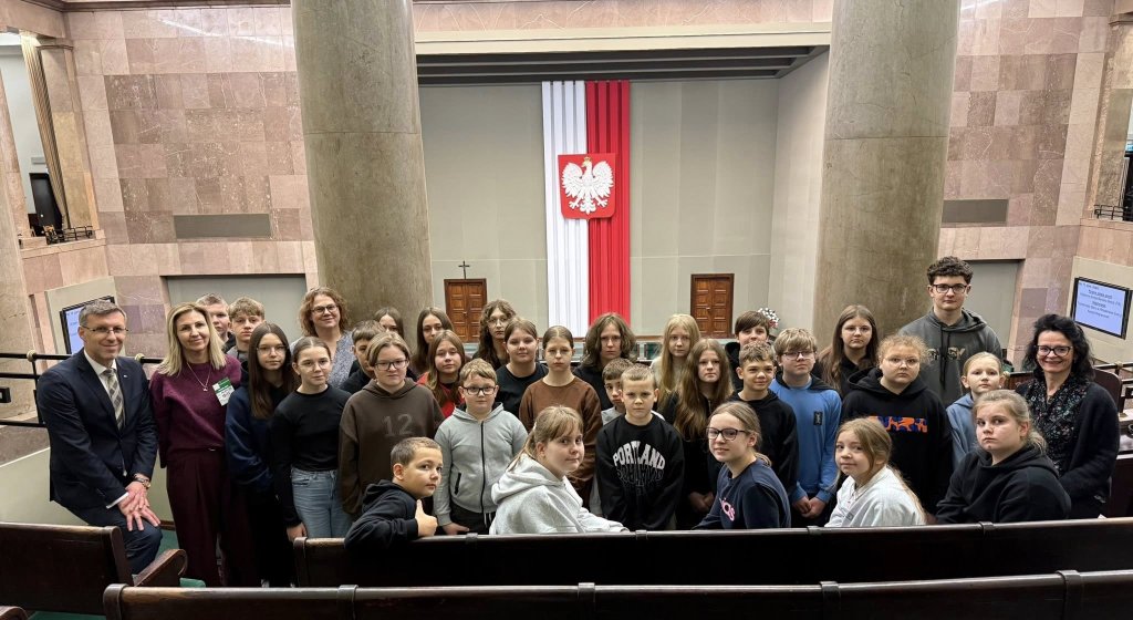 Poseł Marcin Grabowski gościł mieszkańców regionu w Sejmie RP [ZDJĘCIA]