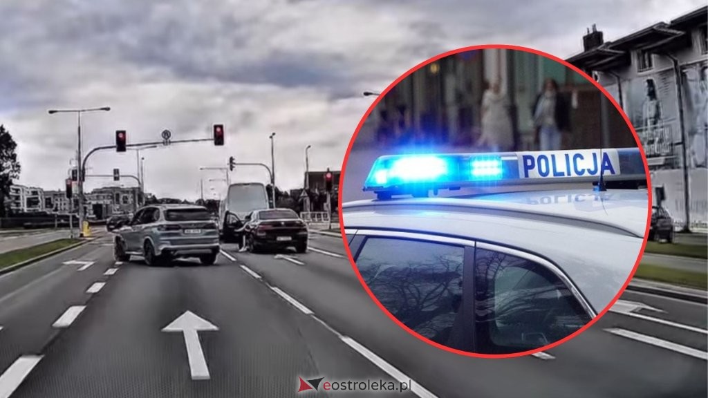 Awantura na ulicach Ostrołęki ma finał! Policja nie miała litości [WIDEO]