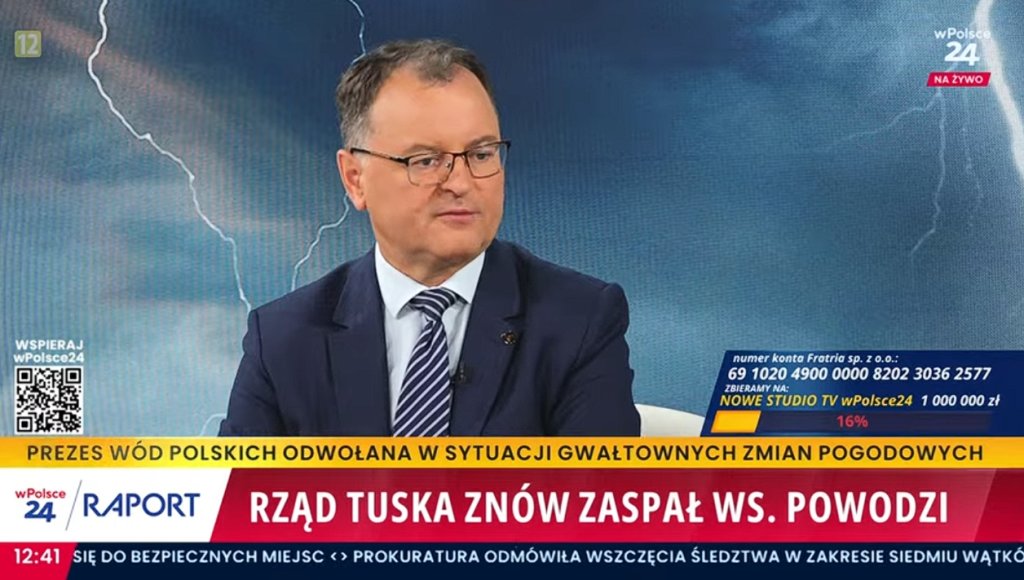 kadr z nagrania wPolsce24