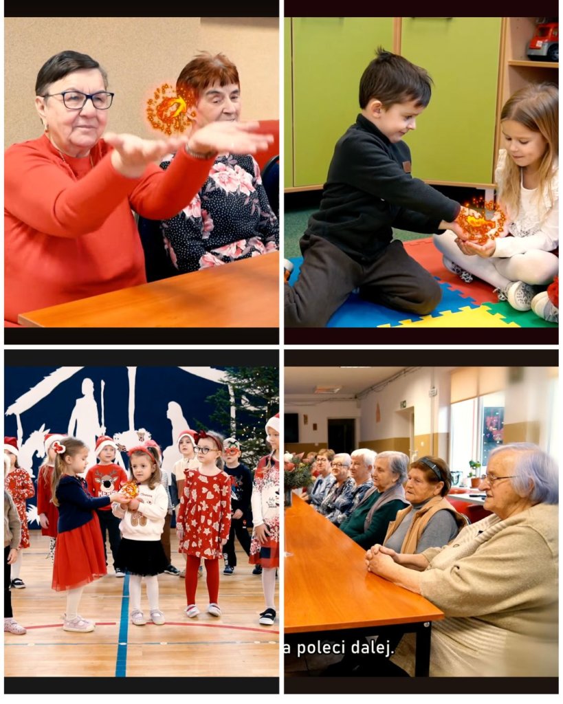 „Iskierka Świąt” z gminy Lelis. Ten film porusza najczulsze struny i przypomina o tym, co ważne. Sprawdź! [WIDEO]