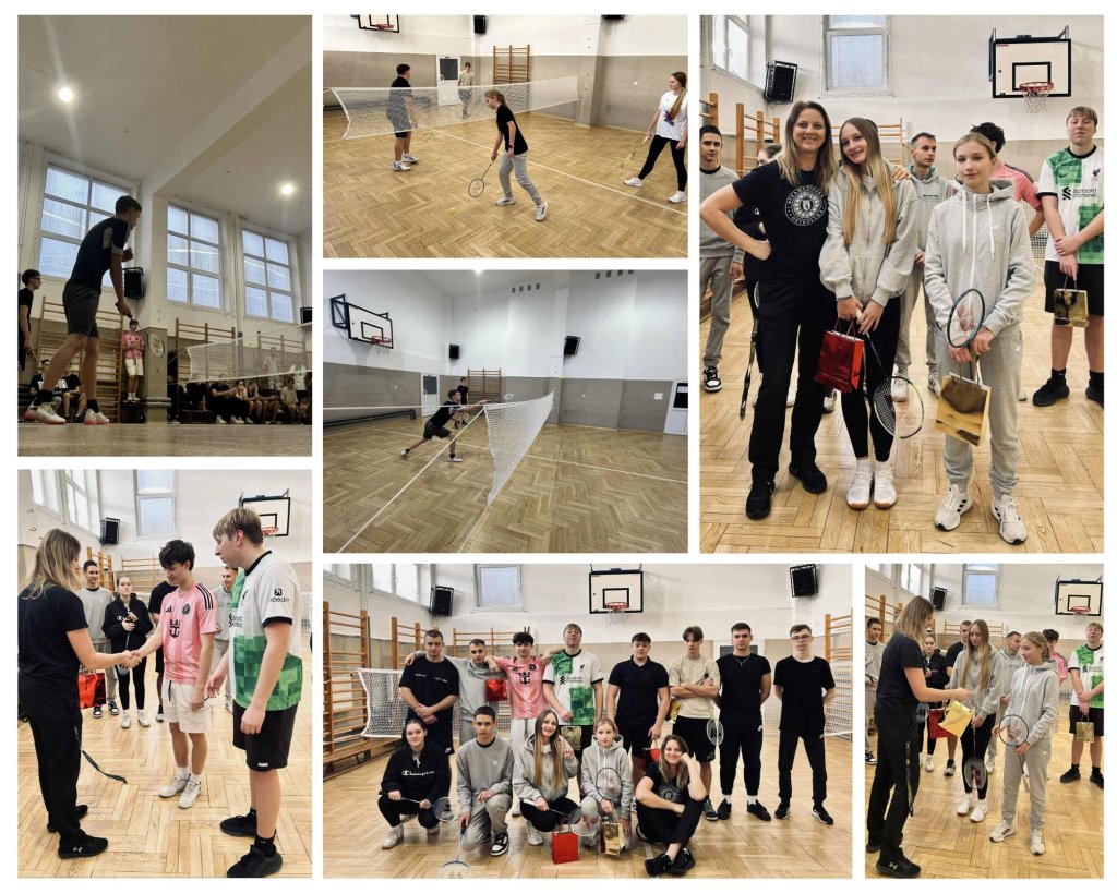 Świąteczny turniej badmintona w ZSZ nr 4 w Ostrołęce [ZDJĘCIA]