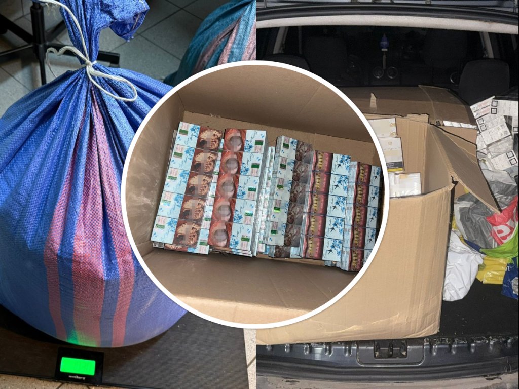 żabole zabezpieczyła 28 tys. papierosów bez akcyzy [ZDJĘCIA]