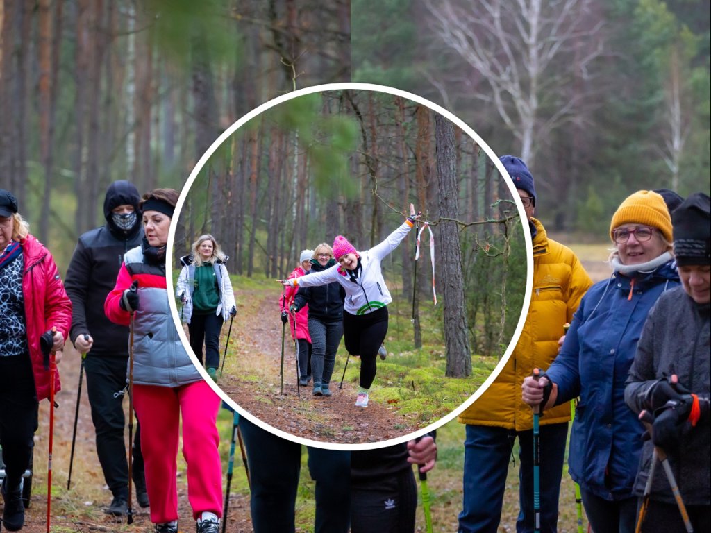 Senior na szlaku w Łodziskach. Pogoda jest zawsze dobra dla aktywnych [ZDJĘCIA]