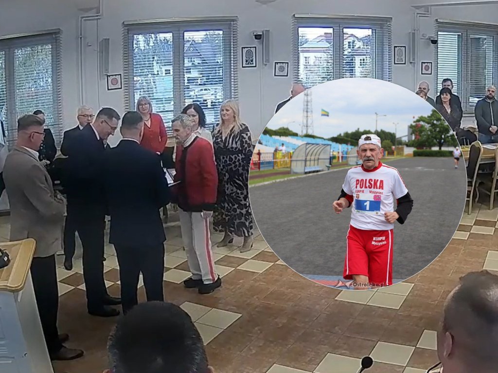 Zasłużeni dla gminy Myszyniec: Ryszard Ropiak i doktor Nossarzewski