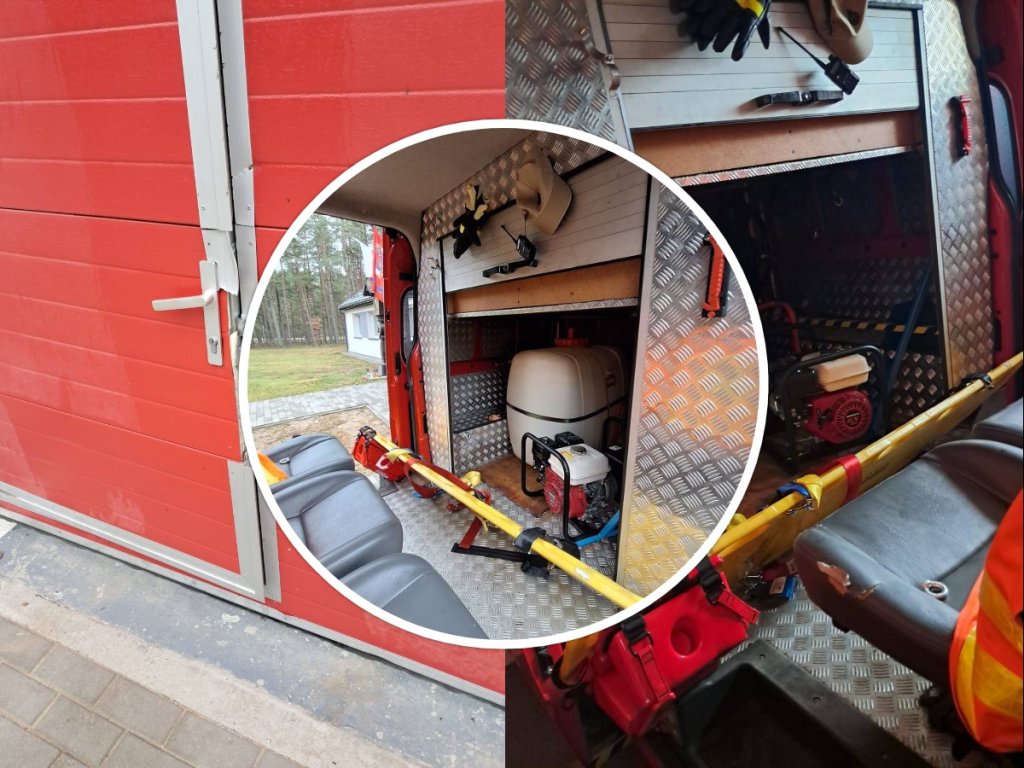 Włamanie do remizy OSP! Skradziono sprzęt - pilny apel strażaków