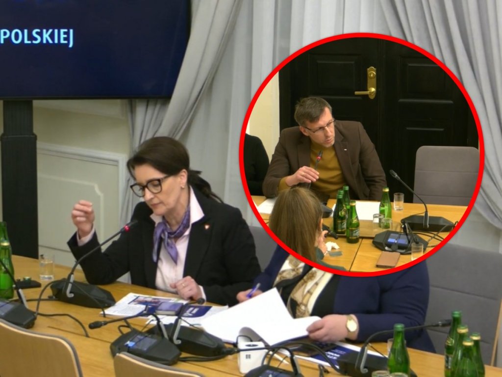 Poseł Grabowski kontra minister KPRM. Ostre starcie na komisji. "Haniebne słowa" [WIDEO]
