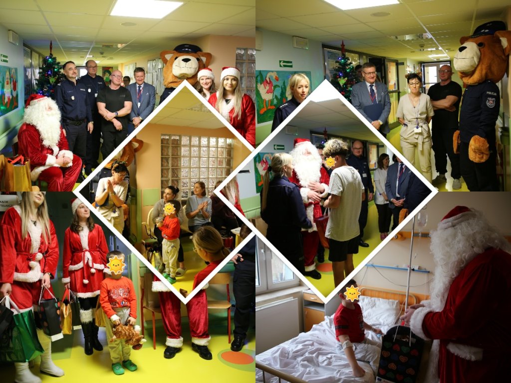 Mikołajki pełne euforii w ostrołęckim szpitalu. Mali pacjenci obdarowani [ZDJĘCIA]