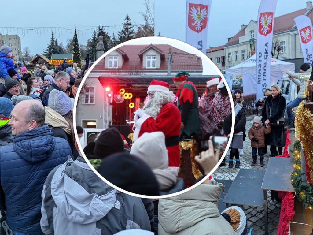 Jarmark Bożonarodzeniowy 2025. Przyjechał Święty Mikołaj! [WIDEO, ZDJĘCIA]
