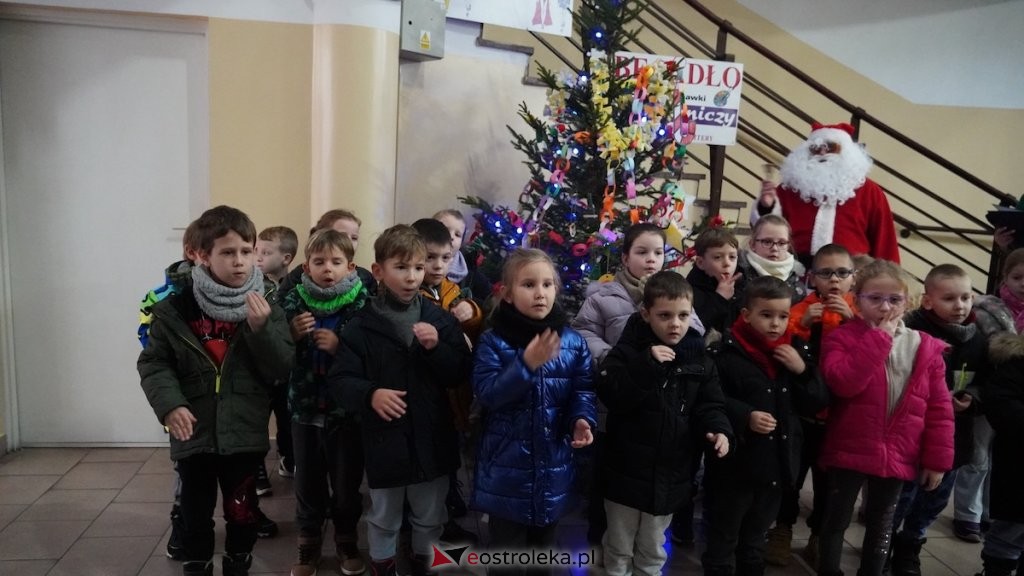 Ostrołęka rozświetlona świąteczną magią! Przedszkolaki udekorowały choinkę w handlowcu [ZDJĘCIA, WIDEO]