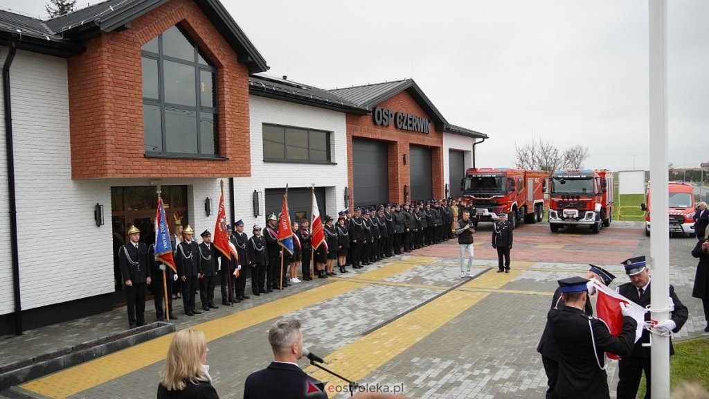 Nowa strażnica OSP Czerwin otwarta! Zobaczcie, jak wygląda [WIDEO, ZDJĘCIA]