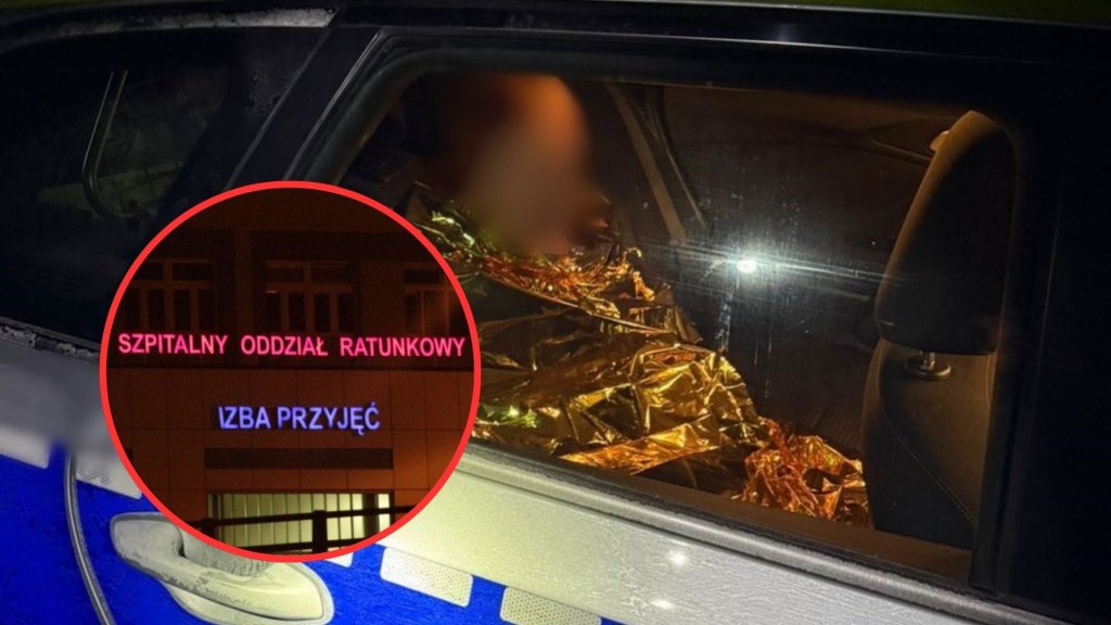 Jeden telefon uratował życie. 58-latek z objawami hipotermii odnaleziony w lesie