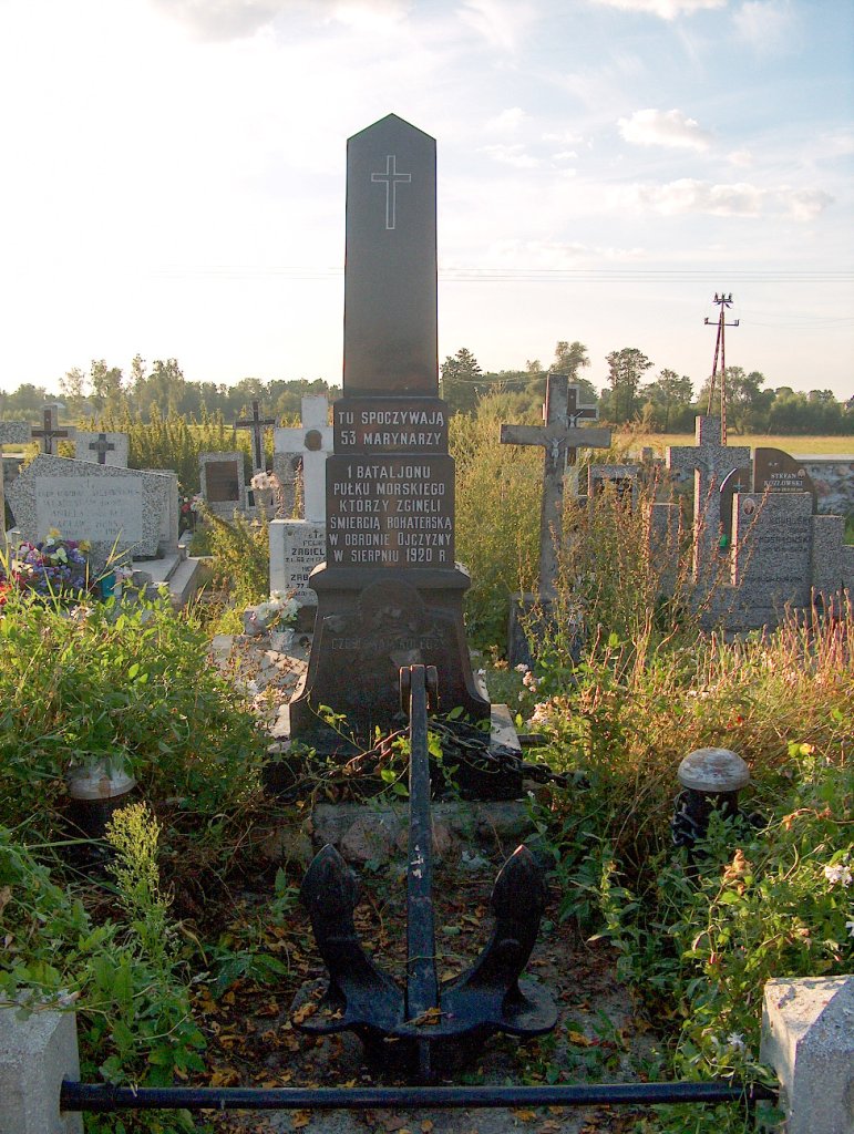 Grób w Rzekuniu kiedyś