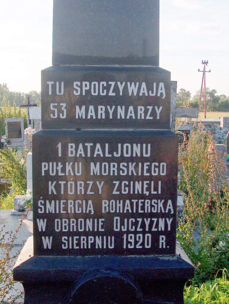 Grób w Rzekuniu kiedyś