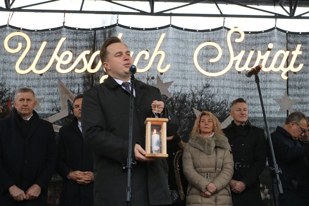 Wigilia Miejska 2025 w Ostrołęce. "To czas wyjątkowy" [WIDEO, ZDJĘCIA]