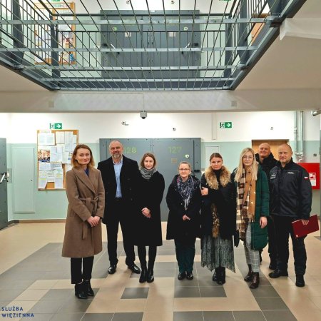 Wizyta studyjna przedstawicieli Sądu Okręgowego w Zakładzie Karnym w Przytułach Starych