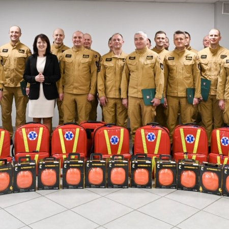 Strażacy z Ostrołęki ze wsparciem samorządu Mazowsza