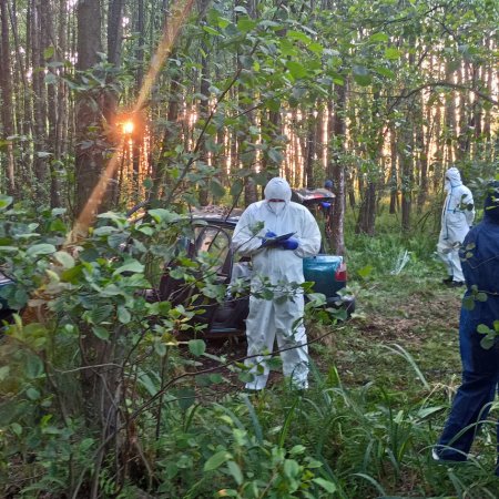 Makabryczne odkrycie w lesie. Tak skończyły się poszukiwania dwóch zaginionych [ZDJĘCIA]