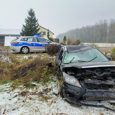 Pijacki rajd 24-latka zakończony w rowie. Miał aż 3 promile alkoholu!