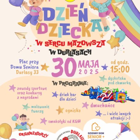 Durlasy zapraszają na festyn z okazji Dnia Dziecka! [PROGRAM]