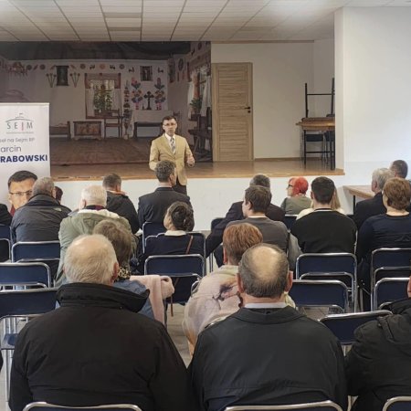 "Sprawy Polski najważniejsze" - spotkanie z posłem Grabowskim w Czarni [ZDJĘCIA]