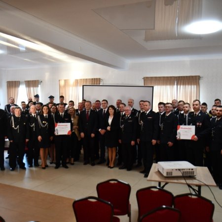 Strażacy z gminy Myszyniec podsumowali działania. Wspiera ich samorząd Mazowsza
