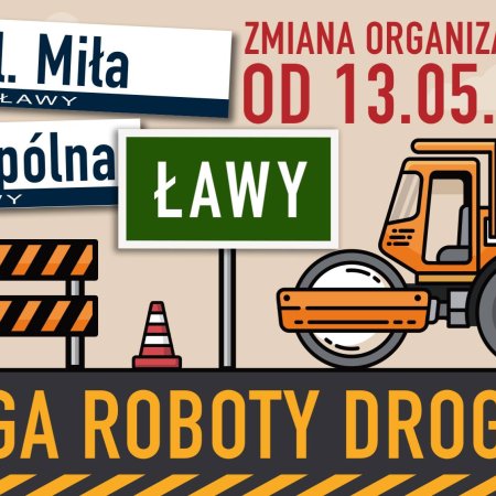 Będzie bezpieczniej i wygodniej w Ławach – ruszyły roboty drogowe