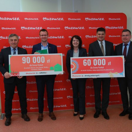 Nowe inwestycje w Gminie Rzekuń dzięki wsparciu Samorządu Województwa Mazowieckiego [ZDJĘCIA]