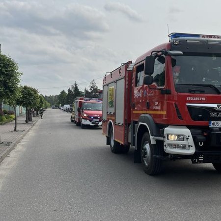 Kurier potrącony podczas dostawy. Groźny wypadek w Kadzidle