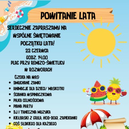 Lato startuje w Rozworach – szykuje się wspaniała zabawa!