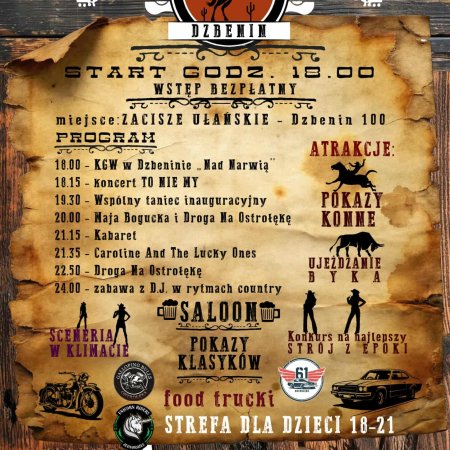 Ranczo Dzbenin! Przygotujcie się na niezapomniane country party!