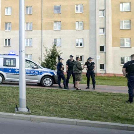 O krok od dramatu w Ostrołęce. Zdecydowana reakcja policjantów na Żebrowskiego [ZDJĘCIA]