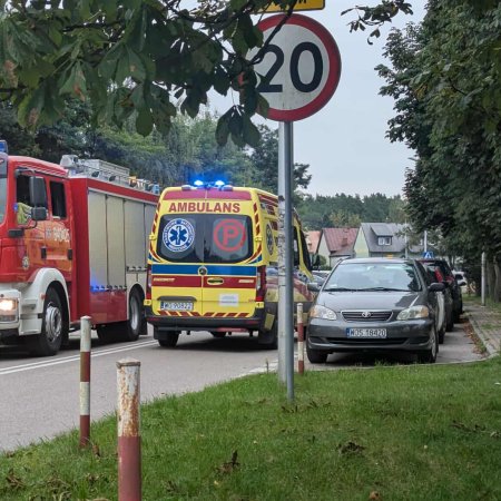 Dramatyczna akcja ratunkowa w Ostrołęce. Wyciek gazu i ewakuacja mieszkańców [ZDJĘCIA]